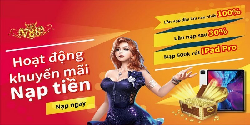 Tổng hợp khuyến mãi V88 siêu hot cho tân thủ