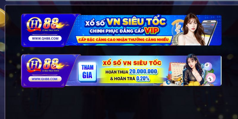 Chương trình dành tặng cho sảnh game xổ số